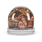 Personalized Photo Snow Globe — Custom Holiday Keepsake