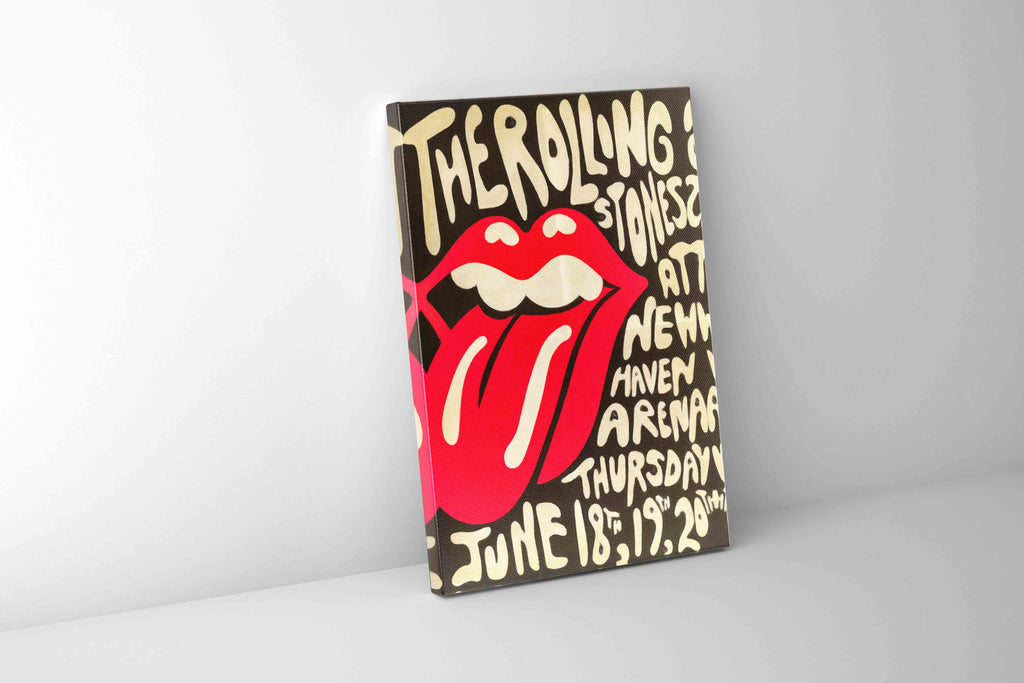 Rolling Stones Vintage Music Poster