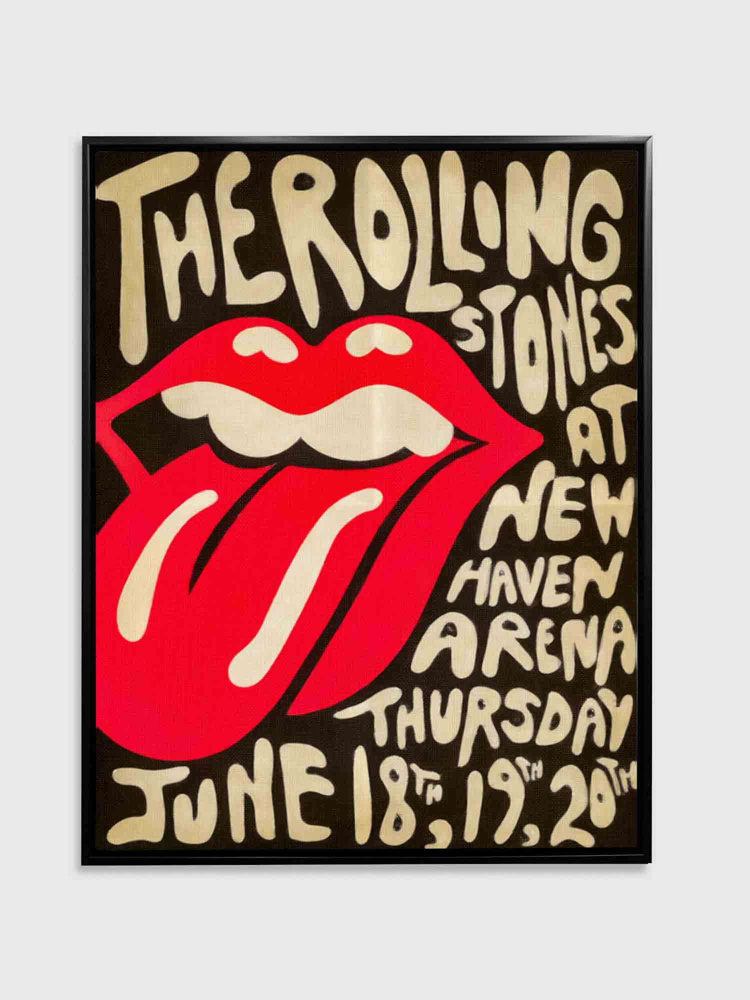 Rolling Stones Vintage Music Poster