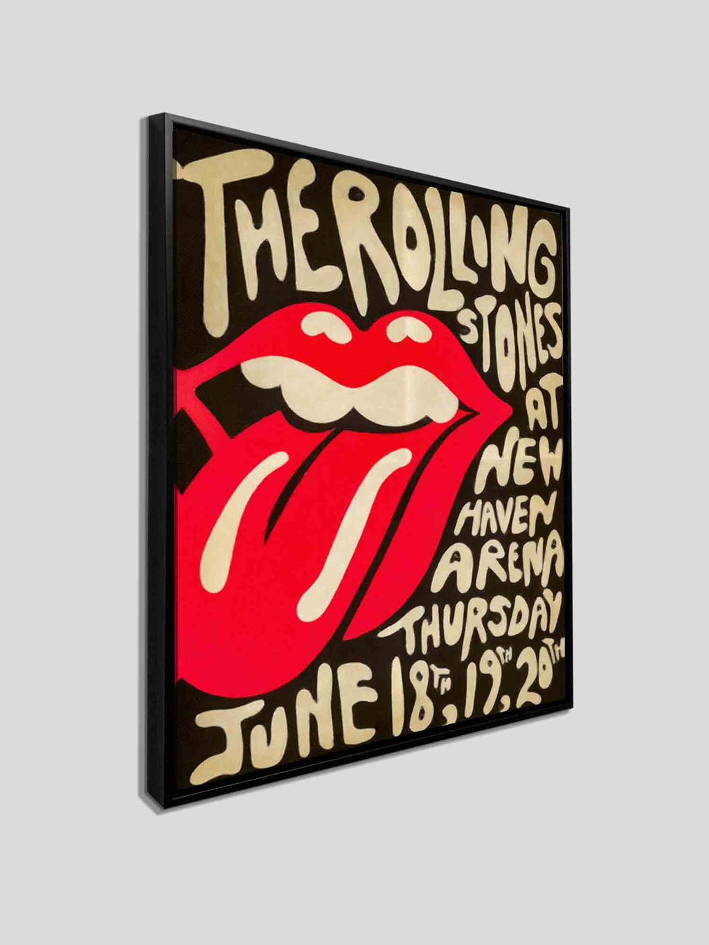 Rolling Stones Vintage Music Poster