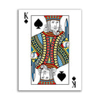 Canvas Wall At-King of Spades Canvas 36" x 48" 3648-045