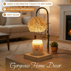 Crystal Candle Warmer Lamp | Fully Adjustable With Timer