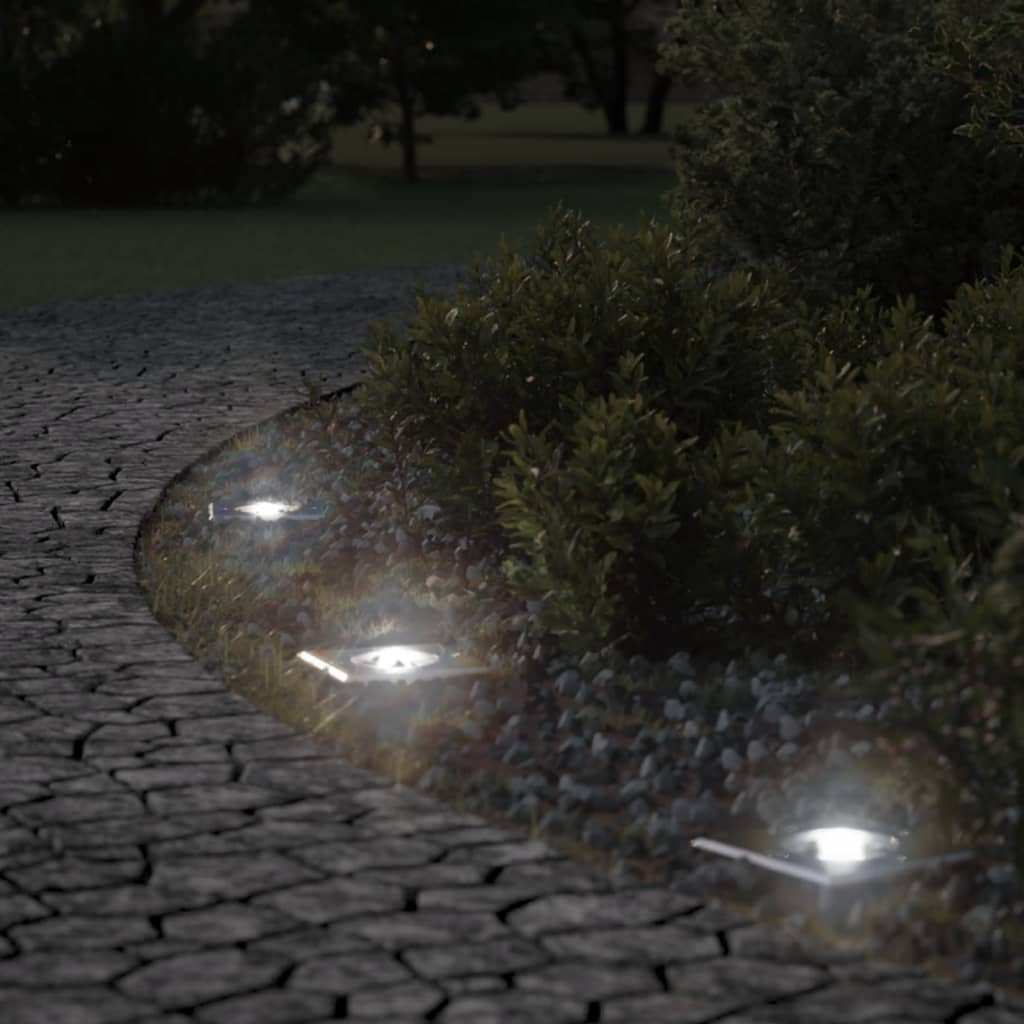 Outdoor ground lighting squares