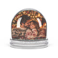 Personalized Photo Snow Globe — Custom Holiday Keepsake