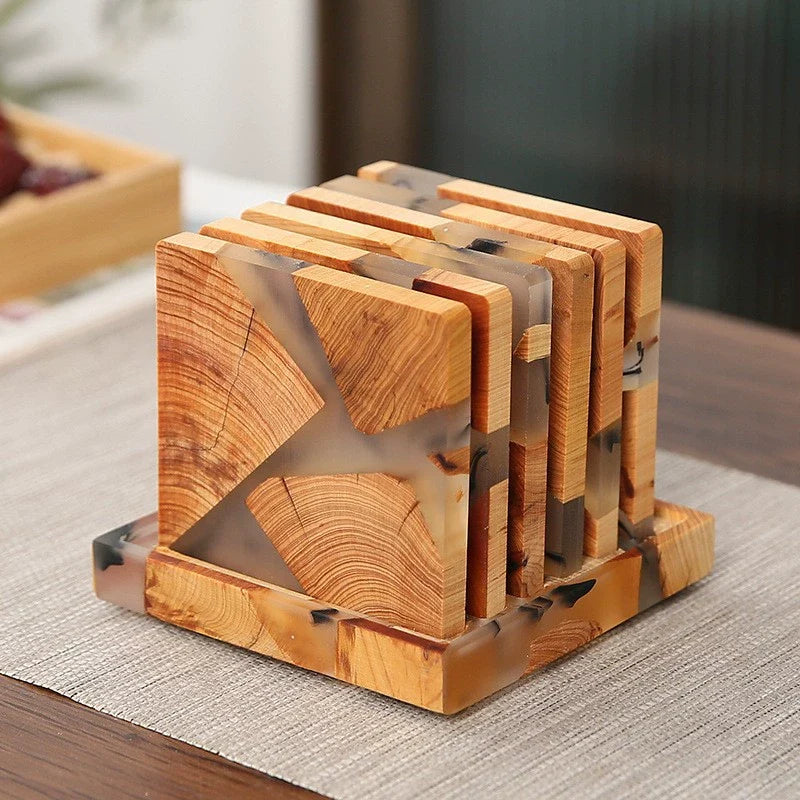 Pine Wood Coasters