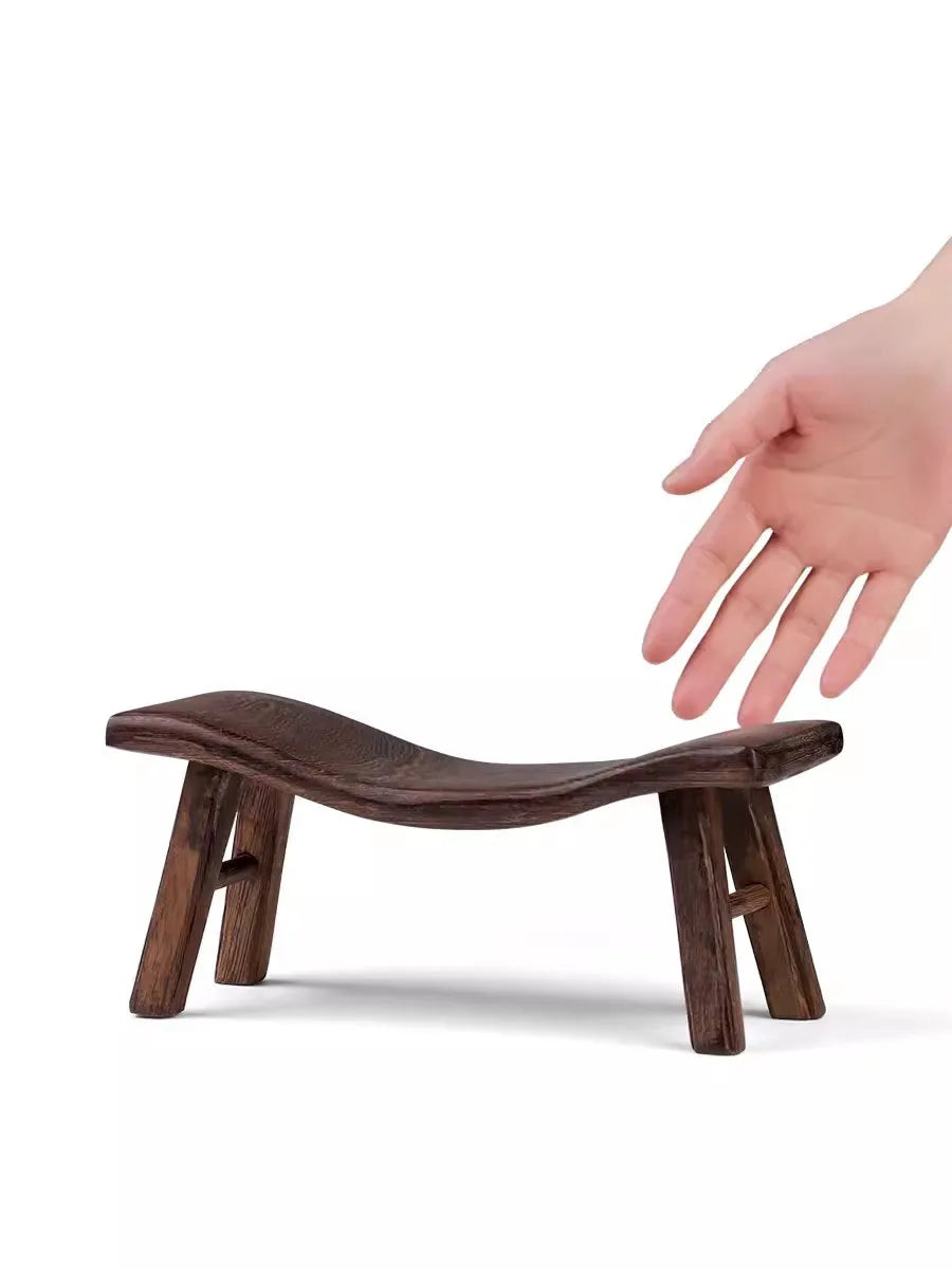 Wood Sleeping Stool | Cervical Vertebra Pillow