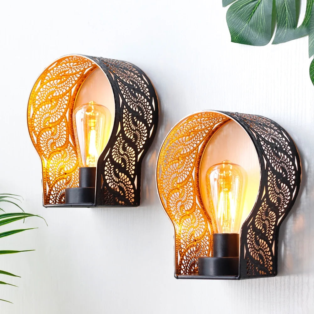 Wall Sconce Lamp Set