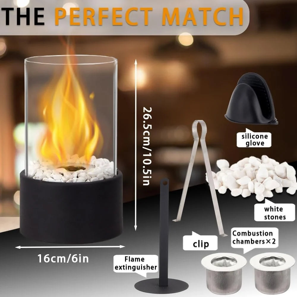Portable Tabletop Fireplace
