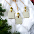 Handmade Clay & Nova Scotia Beach Sand Ornament