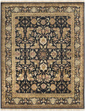 Black & Gold Premium Wool Rug