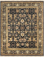 Black & Gold Premium Wool Rug
