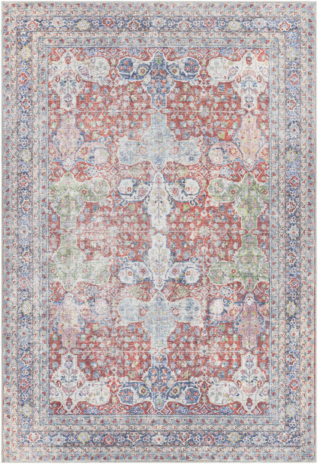 Rust Goma Vintage Area Rug