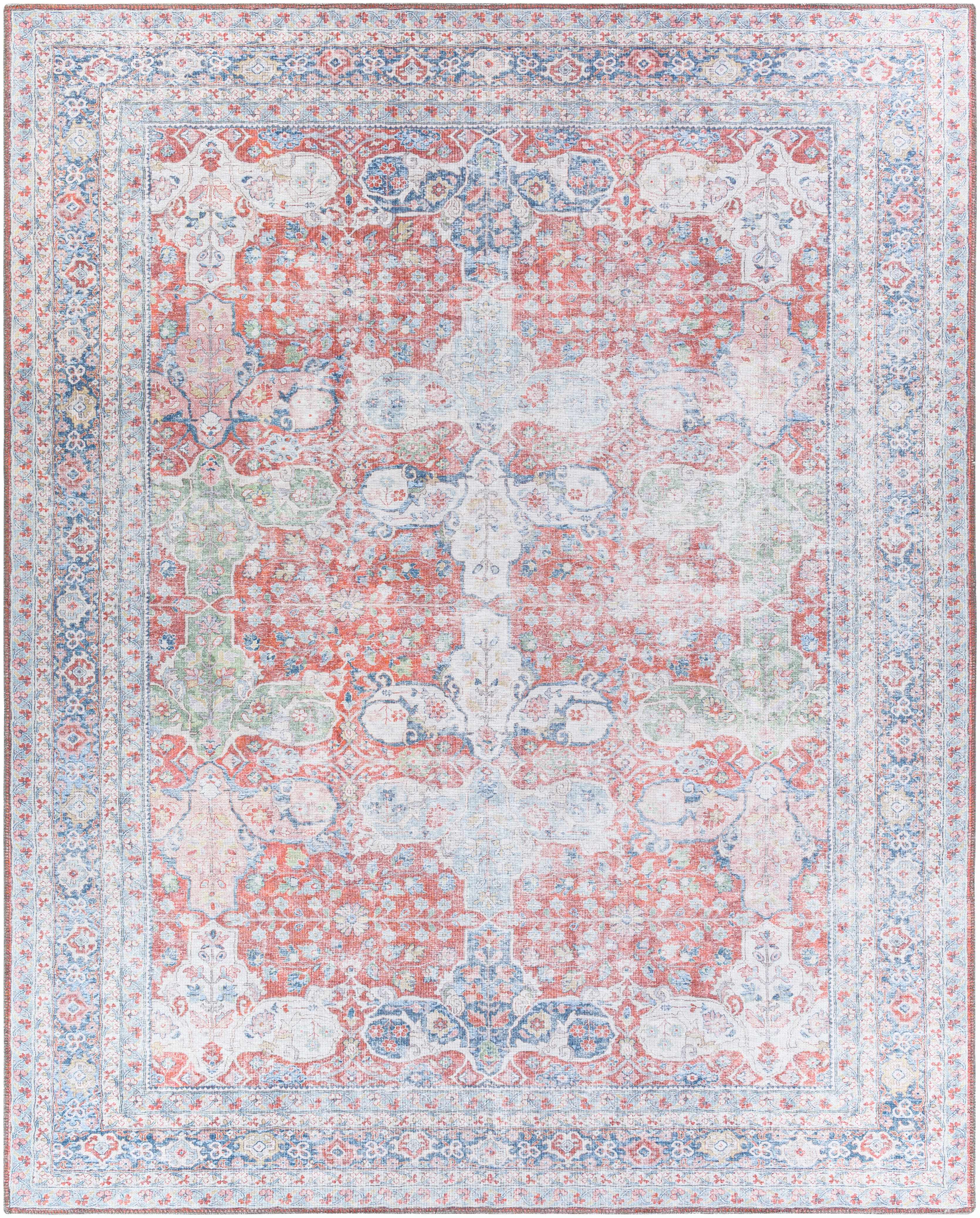 Rust Goma Vintage Area Rug
