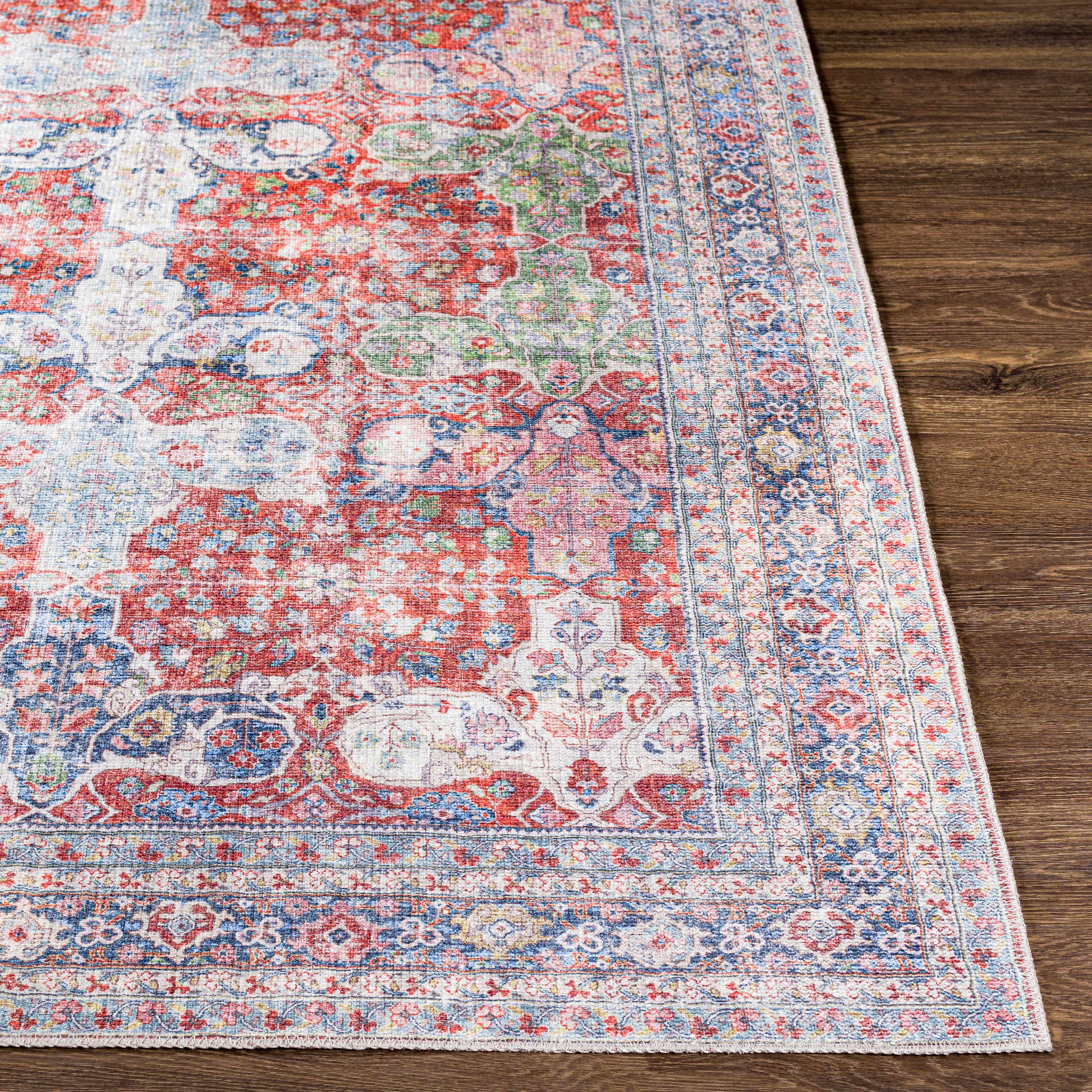 Rust Goma Vintage Area Rug