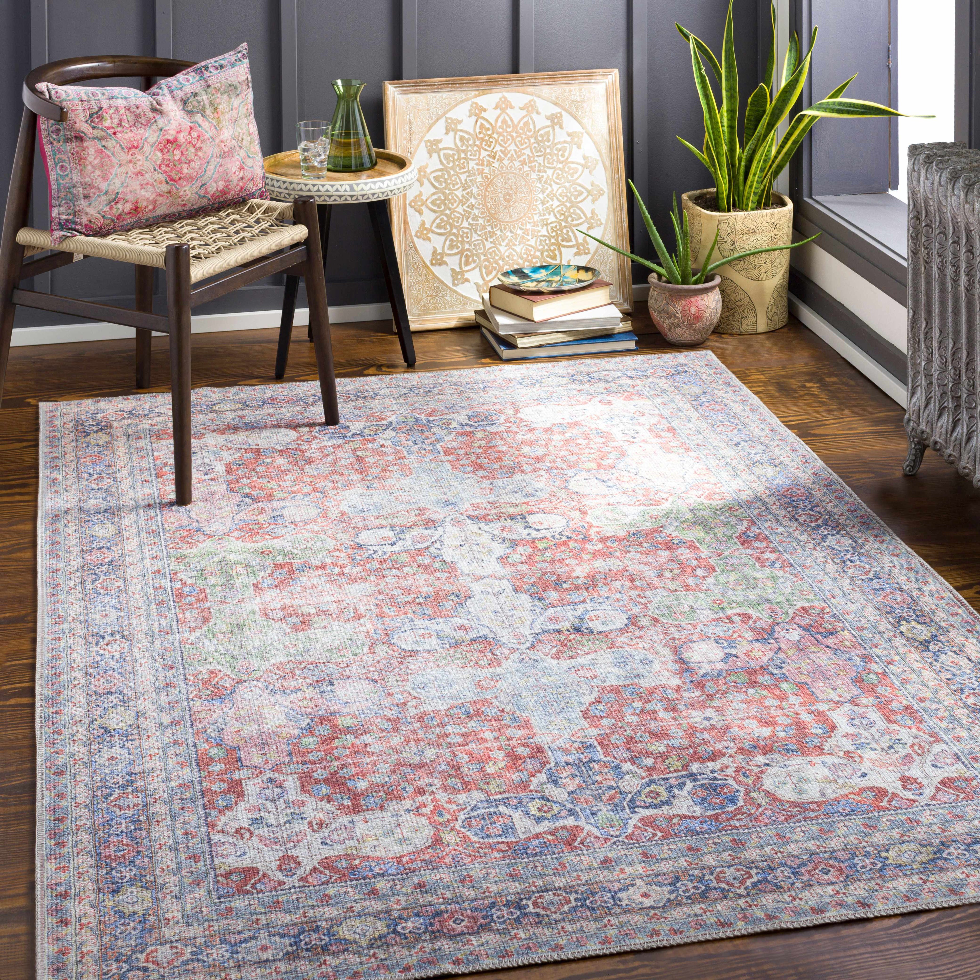 Rust Goma Vintage Area Rug