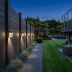 Outdoor "Window Style" Solar Wall Lamp