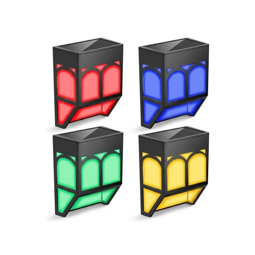 Outdoor "Window Style" Solar Wall Lamp