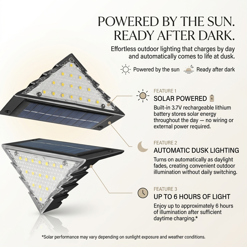 Outdoor Solar Lights 6 Pack