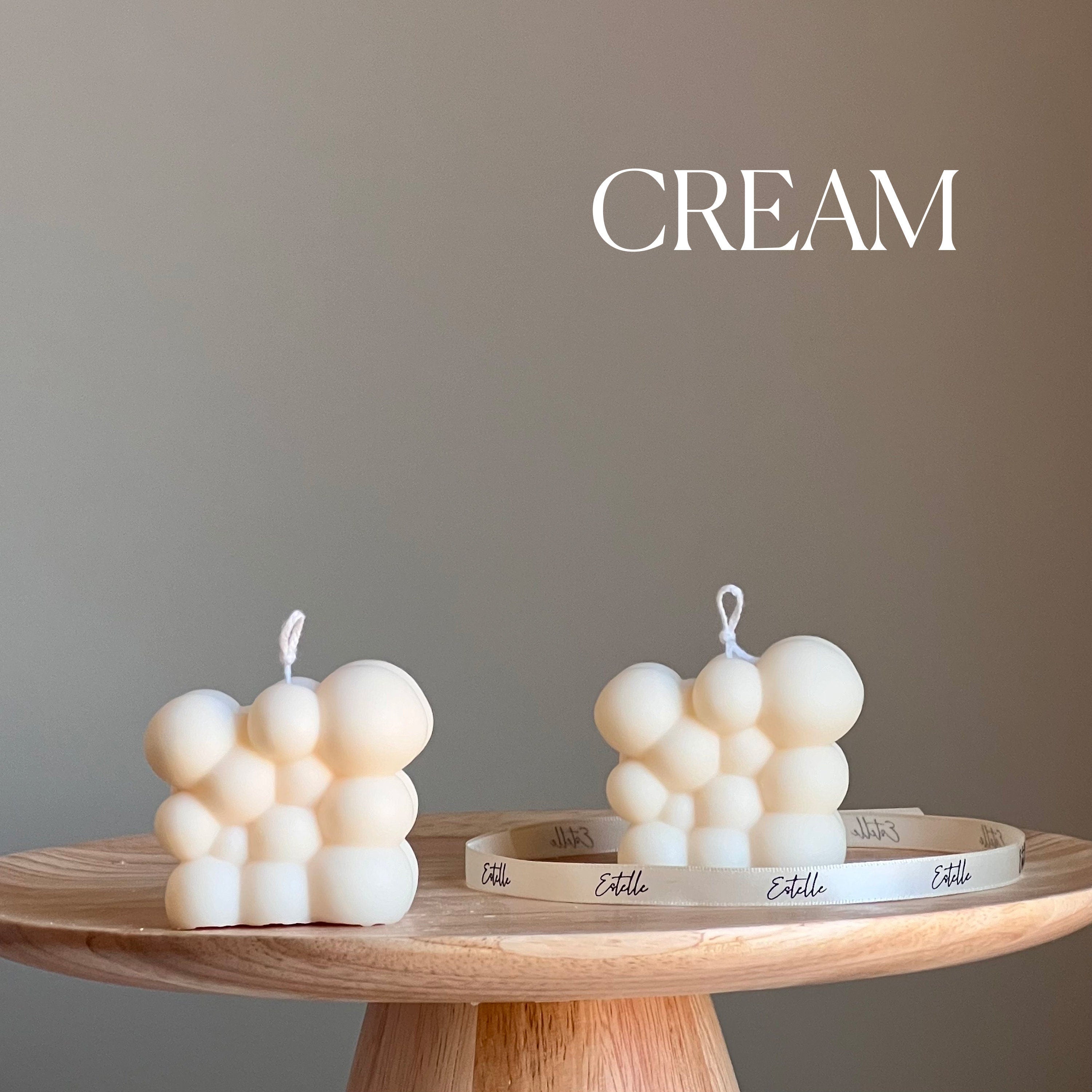 Handmade Bubble Soy Candle | Home Decor