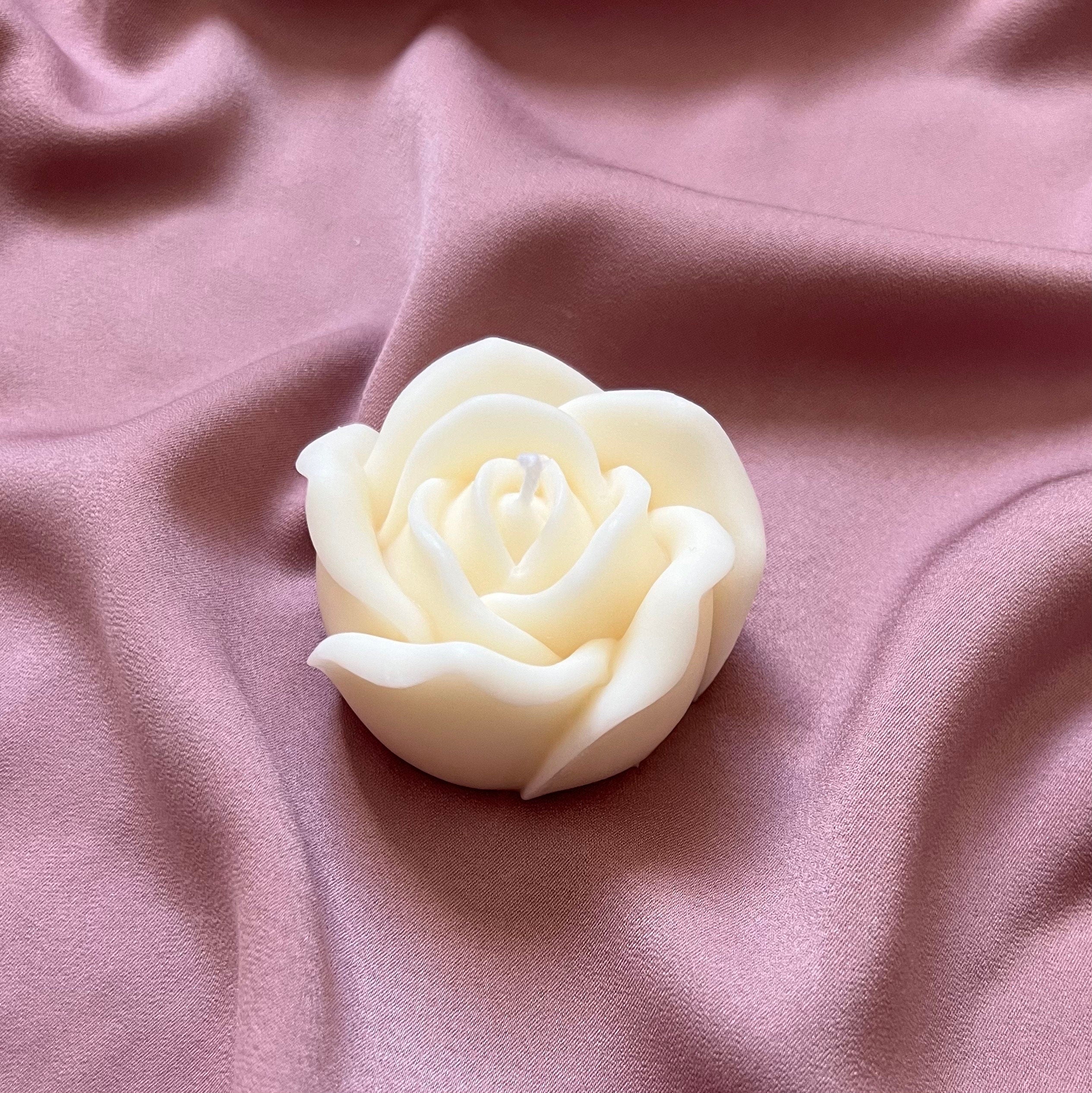 Handmade Rose Soy Candle | Home Decor