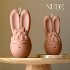Egg Rabbit Soy Candle: Handmade Home Decor, New Home Gift