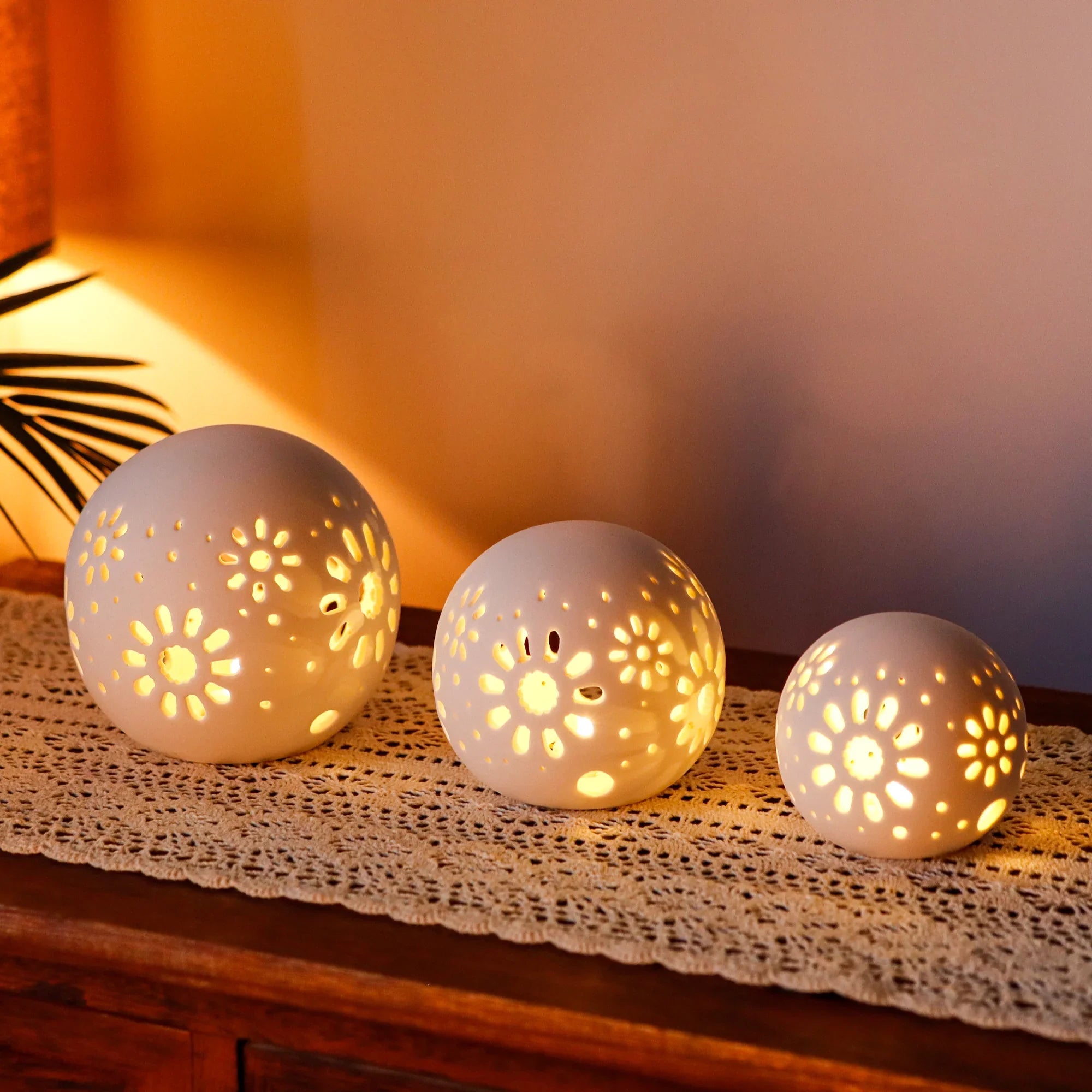 Decorative Ceramic Shell Lamps