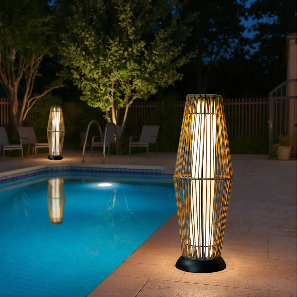 Solar Powered Outdoor Floor Lamp